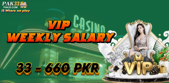 Exclusive VIP salary from pak33