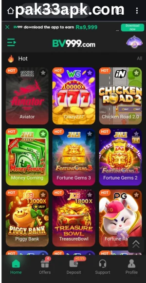 list of Game in BV999 Game.