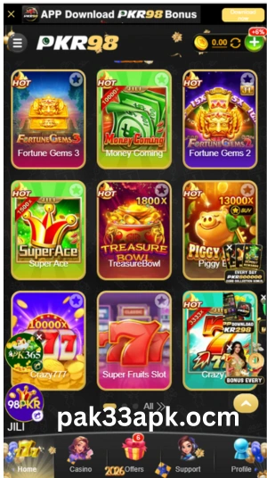 List of Games in PKR98 Game