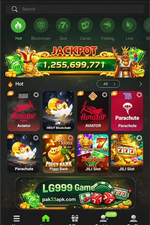 lg999 game mobile interface