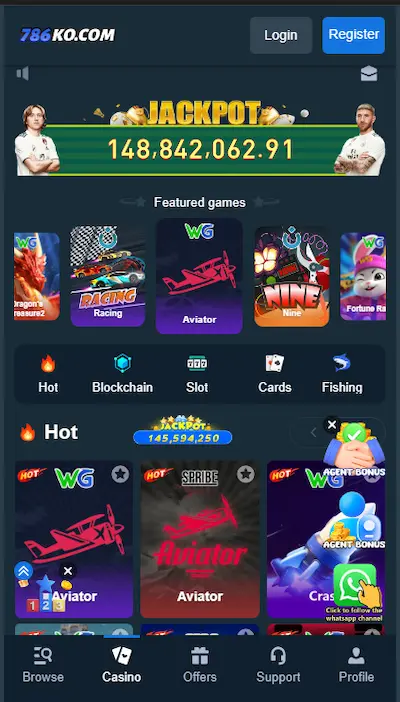 786ko game app