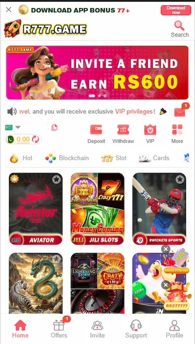 R777 Game APP